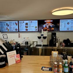 Santos Coffee - Front counter