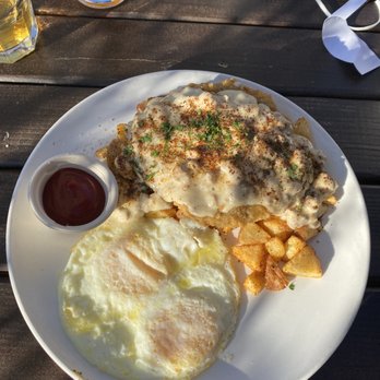 The Bridge - Chicken Fried Steak and eggs - Sports Bars Near Me - Seattle, Washington The Bridge - Chicken Fried Steak and eggs - Sports Bars Near Me - Seattle, Washington