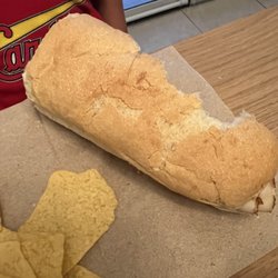 Subway - Hard bread, not toasted