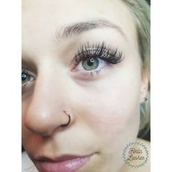 Hello Lashes - Hybrid Full Set for only $112 only in the month of September