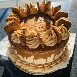 Elements Cafe - Biscoff Cookie Cheesecake