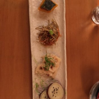 Soba-ya - Cold veggies, the lotus root is weird everything else is good - Japanese Near Me - New York, New York Soba-ya - Cold veggies, the lotus root is weird everything else is good - Japanese Near Me - New York, New York