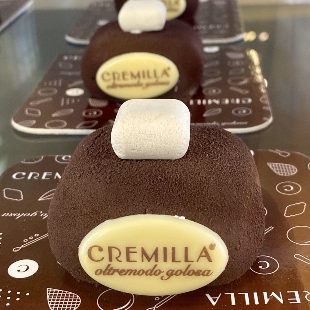 Gelateria Cremilla - Modicana with Hazelnut semifreddo and Modica chocolate semifreddo - Desserts Near Me - Rome, RM