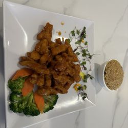 The Alley On Bitters - Orange Chicken at Tasty Modern Restaurant
