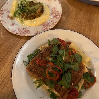 Herb & Sea - Shrimp toast / crab cake - Seafood Near Me - Encinitas, California