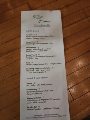 Menu photo 3 Lorelei Pittsburgh, PA