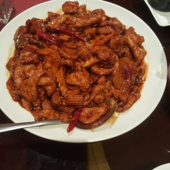 Fung's Kitchen - Kum pao chicken without peanuts. Giving 2 1/2 star. Have eaten better than this at other places - Dim Sum Near Me - Houston, Texas