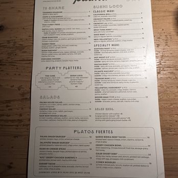 Palma - Sushi Bars Near Me - Phoenix, Arizona
