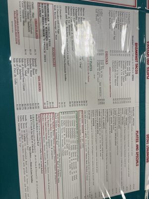 Menu photo 4 Oasis Cafe San Antonio, TX