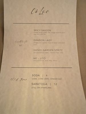 Menu photo 5 Co Lạc New York, NY