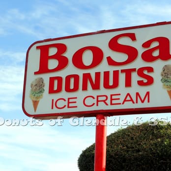 Bosa Donuts - a sign for bosa donuts ice cream - Donuts Near Me - Phoenix, Arizona