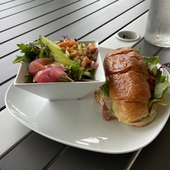 Rev-a-lee Brunch Café - Roast Turkey Croissant with Greens - Vegan Near Me - Vineland, Ontario Rev-a-lee Brunch Café - Roast Turkey Croissant with Greens - Vegan Near Me - Vineland, Ontario