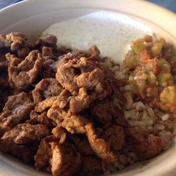 Kebab Daddy - Just tried the new Tri-tip in a bowl with brown rice, garlic lebni, and their house mix. #justthetritip #whosyourkebabdaddy - Mediterranean Near Me - Montrose, California Kebab Daddy - Just tried the new Tri-tip in a bowl with brown rice, garlic lebni, and their house mix. #justthetritip #whosyourkebabdaddy - Mediterranean Near Me - Montrose, California