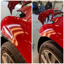Dent Sorcery - Before and After (Infiniti)