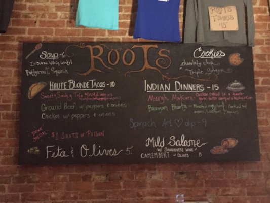 Menu photo 4 Roots Public Social Club Oneonta, NY Menu photo 4 Roots Public Social Club Oneonta, NY