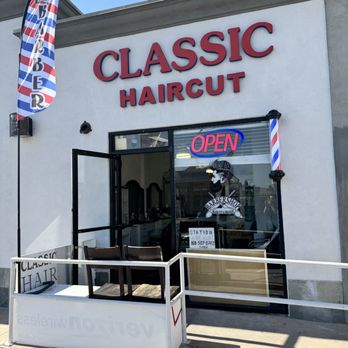 Classic Haircut - Outside of the barbershop - Barbers Near Me - Glendale, California Classic Haircut - Outside of the barbershop - Barbers Near Me - Glendale, California