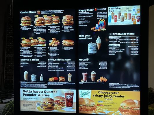 Menu photo 1 McDonald's Chula Vista, CA Menu photo 1 McDonald's Chula Vista, CA