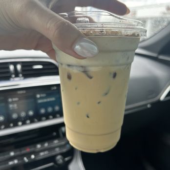 Twenty9 Coffee - Tiramisu latte iced w/ half and half - Themed Cafes Near Me - Davie, Florida Twenty9 Coffee - Tiramisu latte iced w/ half and half - Themed Cafes Near Me - Davie, Florida