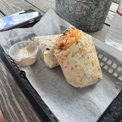 Seven-den Tacos - Steak Burrito.