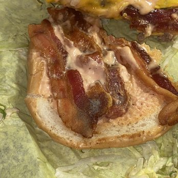 Omega Drive-In - GREEN MOLD ON BACON !!!! - Burgers Near Me - Long Beach, California