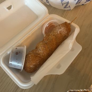 Koco Korean Fried Chicken & Croffles - Corn dog - Korean Near Me - Virginia Beach, Virginia
