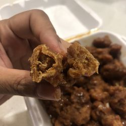 Hong Kong - Inside orange chicken