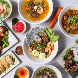 Now Phở - The spread at Now Pho