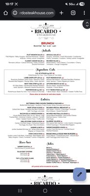 Menu photo 7 Ricardo Steak House New York, NY Menu photo 7 Ricardo Steak House New York, NY
