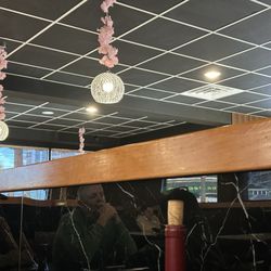 Inside restaurant