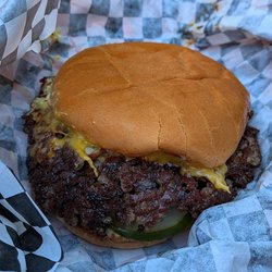 A charming smashburger