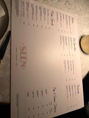 Menu photo 3 SEEN Lisbon, 11 Menu photo 3 SEEN Lisbon, 11