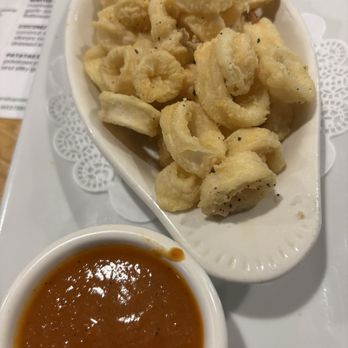 Bistro Mediterranean & Tapas Bar - Fried calamari HH - Spanish Near Me - Westbrook, Connecticut
