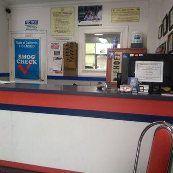 Chabot Smog - Front desk.. - Smog Check Stations Near Me - Castro Valley, California