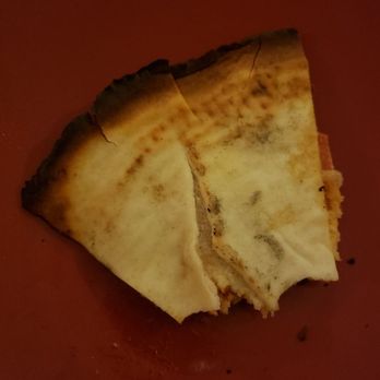 Basil Pizzeria - The unfortunate underside of gluten free pizza crust. - Salad Near Me - Oakland, California