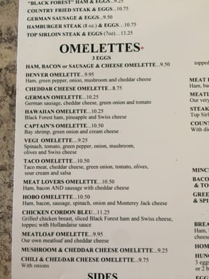 Menu photo 8 Main Street Grill Centralia, WA