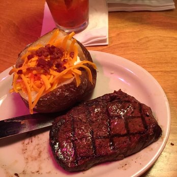 Texas Roadhouse - 6oz sirloin and loaded baked potato - Steakhouses Near Me - Live Oak, Texas Texas Roadhouse - 6oz sirloin and loaded baked potato - Steakhouses Near Me - Live Oak, Texas