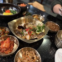 Soy Marinated Crab