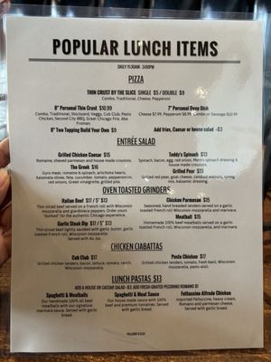 Menu photo 8 Chicago Fire - Folsom Folsom, CA