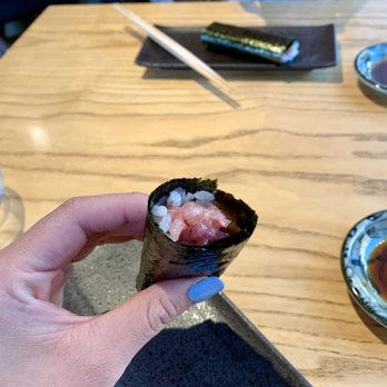 Sushi Kashiba - CHUTORO handroll - Japanese Near Me - Seattle, Washington Sushi Kashiba - CHUTORO handroll - Japanese Near Me - Seattle, Washington