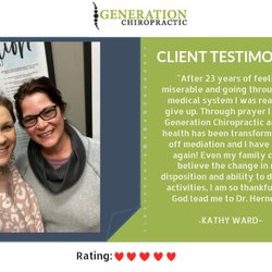 Generation Chiropractic - Client Testimonial