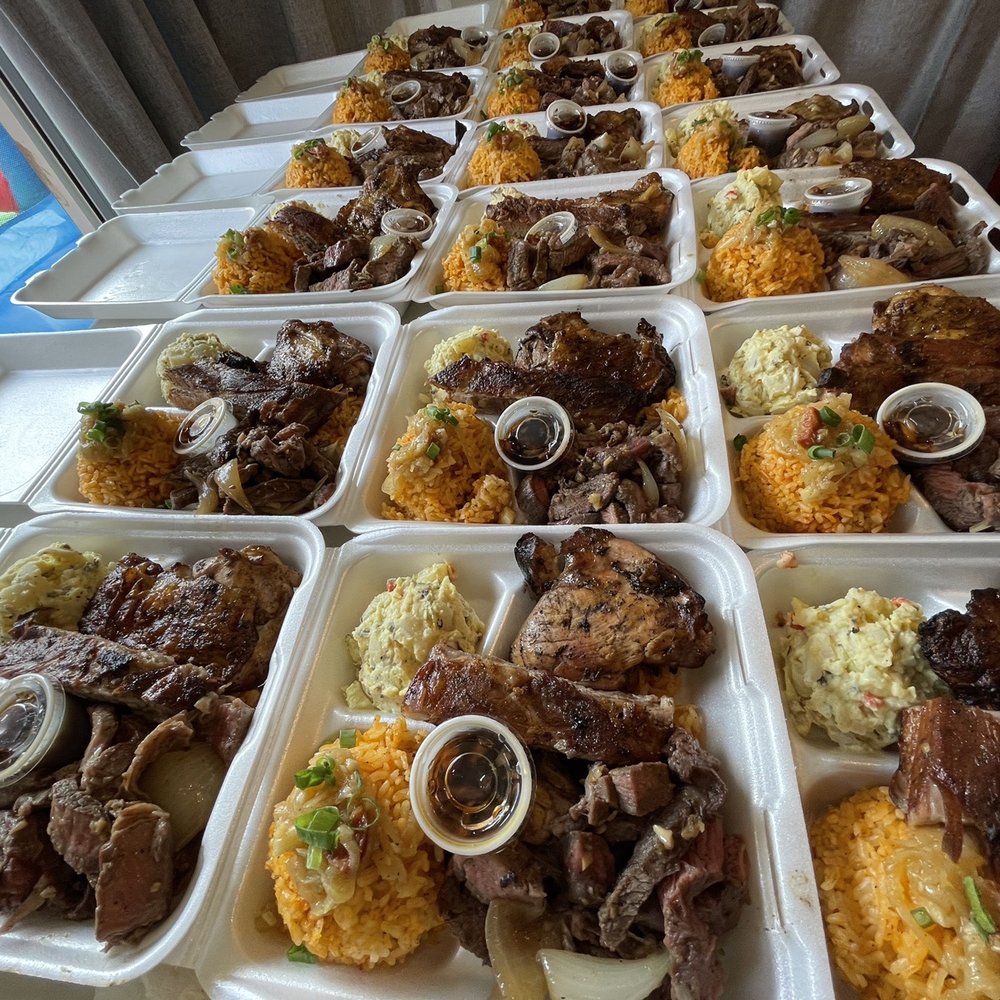 Jeramiahs - Contact them for your next catering event!  They do plates or pans.  Worth it!! - Guamanian Near Me