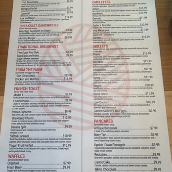 AVGO - Menu - Breakfast & Brunch Near Me - Saint John, Indiana AVGO - Menu - Breakfast & Brunch Near Me - Saint John, Indiana
