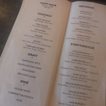 Ampersand - Happy hour menu - Cocktail Bars Near Me - New York, New York Ampersand - Happy hour menu - Cocktail Bars Near Me - New York, New York