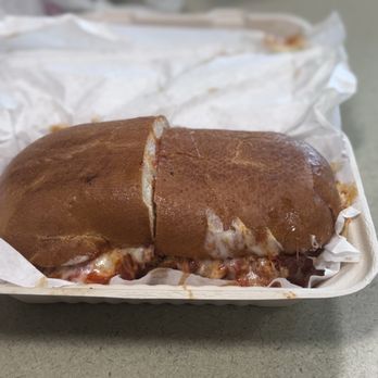 Portinos - Chicken Parmesan sandwich - Italian Near Me - Valley Center, California