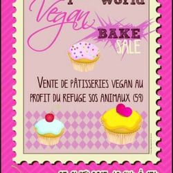 Café Citoyen - Samedi 25 de 14h à 18h venez acheter des pâtisseries Vegan au café citoyen! Les recettes iront à SOS ANIMAUX!