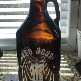 Red Door Brewing - Downtown - Red Door Growler - Breweries Near Me - Albuquerque, New Mexico