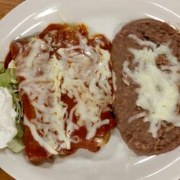 Adobada Cheese Enchiladas