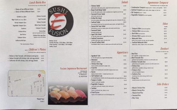 Menu photo 2 Sushi E Los Gatos, CA Menu photo 2 Sushi E Los Gatos, CA