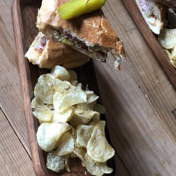 Longtab Brewing - Cuban sandwich - Brewpubs Near Me - San Antonio, Texas