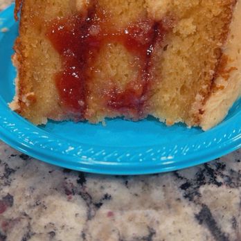 Icing On The Cupcake - Inside of the pb&j cake - Bakeries Near Me - Rocklin, California Icing On The Cupcake - Inside of the pb&j cake - Bakeries Near Me - Rocklin, California